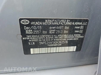 2016 Hyundai Sonata SE – miniatura 17
