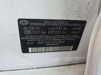 2016 Hyundai Sonata Sport – miniatura 5