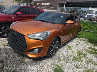 2016 Hyundai Veloster Turbo w/Orange Accent — car from the USA, Manheim Buy-Now listing at AUTOMAX