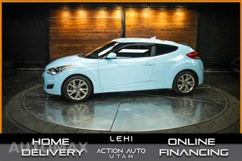 2016 Hyundai Veloster w/Yellow Accent - car from the USA, Manheim Buy-Now listing at AUTOMAX