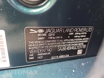 2016 Jaguar XF Prestige – miniatura 17