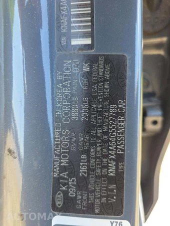 2016 Kia Forte LX Sedan – miniatura 2