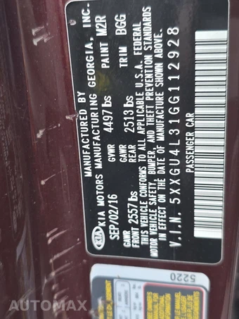 2016 Kia Optima EX – miniatura 14