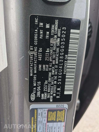 2016 Kia Optima EX – miniatura 5