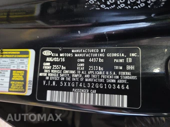 2016 Kia Optima LX – miniatura 14