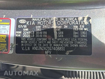 2016 Kia Soul – miniatura 5