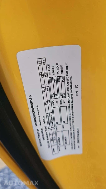 2016 Lamborghini Huracan LP 610-4 – miniatura 18