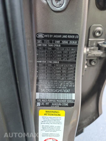 2016 Land Rover Discovery Sport HSE – miniatura 14
