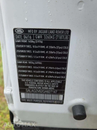 2016 Land Rover LR4 HSE Silver Edition – miniatura 2