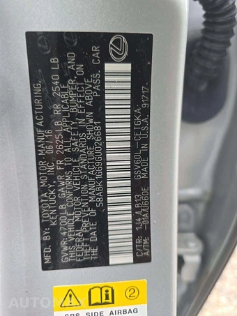 2016 Lexus ES 350 – miniatura 2