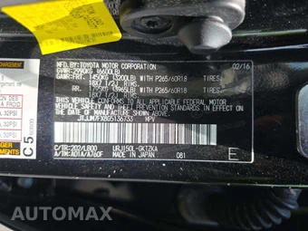 2016 Lexus GX 460 Luxury – miniatura 5