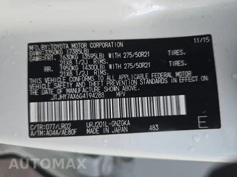 2016 Lexus LX 570 – miniatura 15