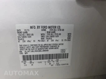 2016 Lincoln MKX Reserve – miniatura 14