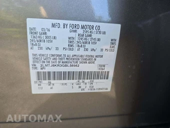 2016 Lincoln MKX Select - miniatura 5