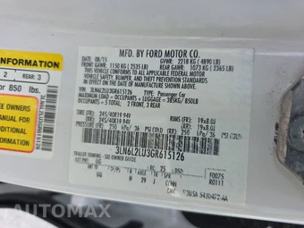 2016 Lincoln MKZ Hybrid – miniatura 14