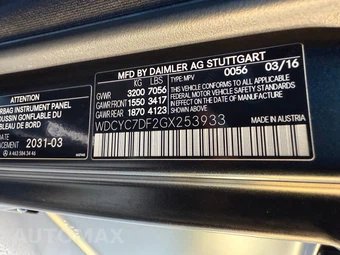 2016 Mercedes-Benz AMG G 63 4MATIC - miniatura 32