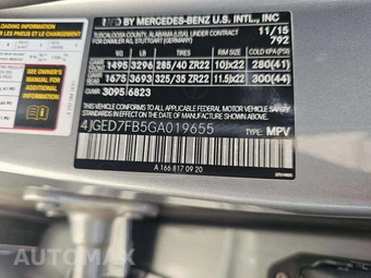 2016 Mercedes-Benz AMG GLE 63 S 4MATIC – miniatura 5