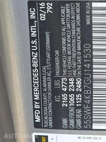 2016 Mercedes-Benz C 300 4MATIC – miniatura 5