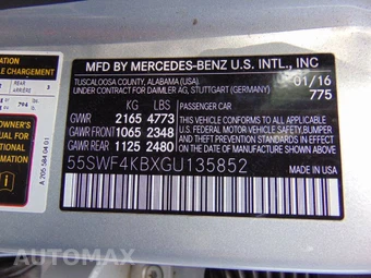 2016 Mercedes-Benz C 300 4MATIC – miniatura 26
