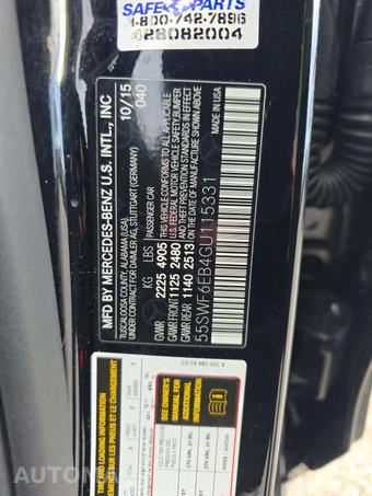 2016 Mercedes-Benz C 450 AMG 4MATIC - miniatura 2