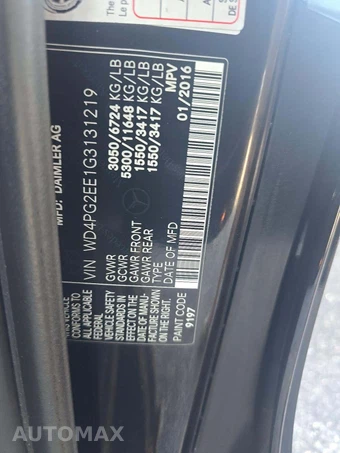 2016 Mercedes-Benz Metris Passenger Van 126.0" WB - miniatura 5