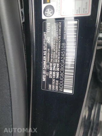 2016 Mercedes-Benz S 550 Sedan - miniatura 14