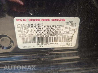 2016 Mitsubishi Outlander GT - miniatura 5