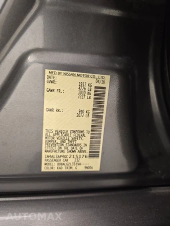 2016 Nissan Altima 2.5 S – miniatura 14
