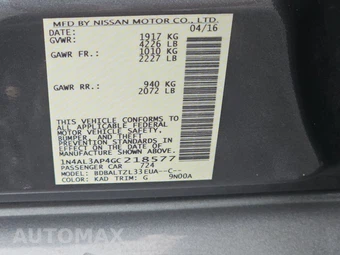 2016 Nissan Altima 2.5 SL – miniatura 14