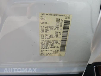 2016 Nissan Murano Platinum – miniatura 14