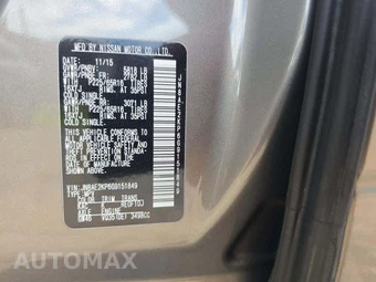 2016 Nissan Quest SV 118.1" WB - miniatura 5