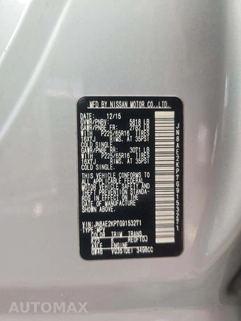 2016 Nissan Quest SV 118.1" WB – miniatura 5