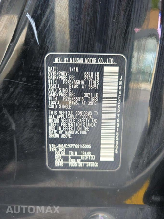 2016 Nissan Quest SV 118.1" WB - miniatura 5