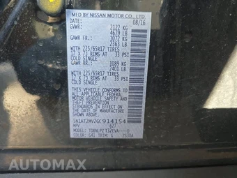 2016 Nissan Rogue S – miniatura 14