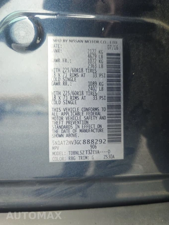 2016 Nissan Rogue SL – miniatura 14