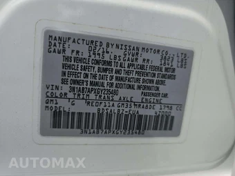 2016 Nissan Sentra S – miniatura 5