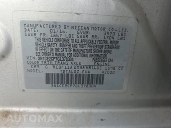 2016 Nissan Versa Note SV – miniatura 14