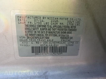 2016 Nissan Versa S – miniatura 14
