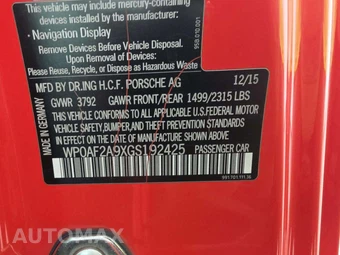 2016 Porsche 911 GT3 RS - miniatura 5