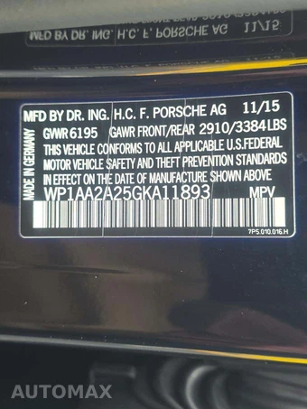 2016 Porsche Cayenne – miniatura 2