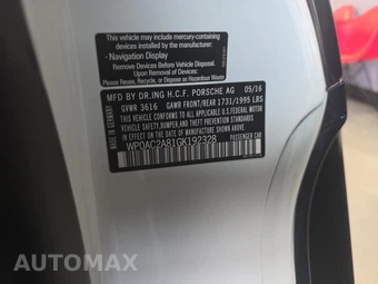 2016 Porsche Cayman GT4 – miniatura 17