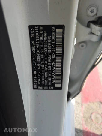 2016 Porsche Panamera 4 Edition – miniatura 14