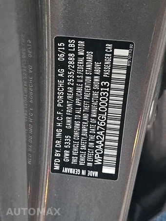 2016 Porsche Panamera 4 Edition – miniatura 15