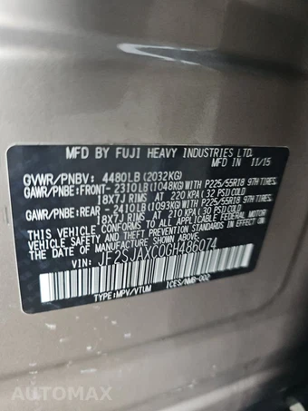 2016 Subaru Forester 2.5i Touring – miniatura 14