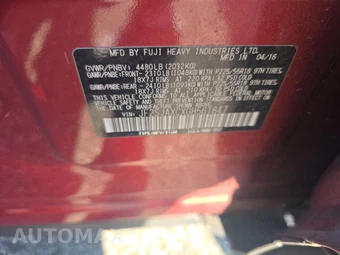2016 Subaru Forester 2.5i Touring – miniatura 14