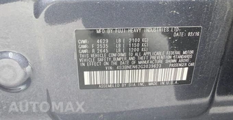 2016 Subaru Legacy 3.6R Limited - miniatura 11