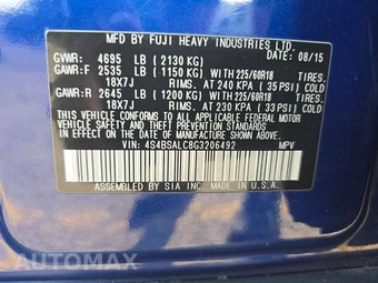 2016 Subaru Outback 2.5i Limited – miniatura 14