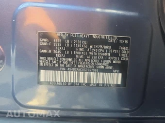2016 Subaru Outback 2.5i Limited – miniatura 18