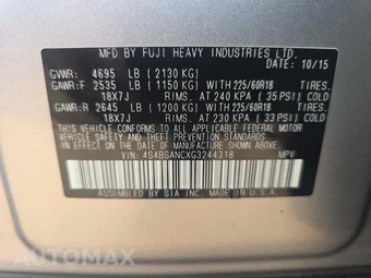 2016 Subaru Outback 2.5i Limited – miniatura 18