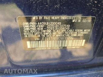 2016 Subaru WRX – miniatura 2